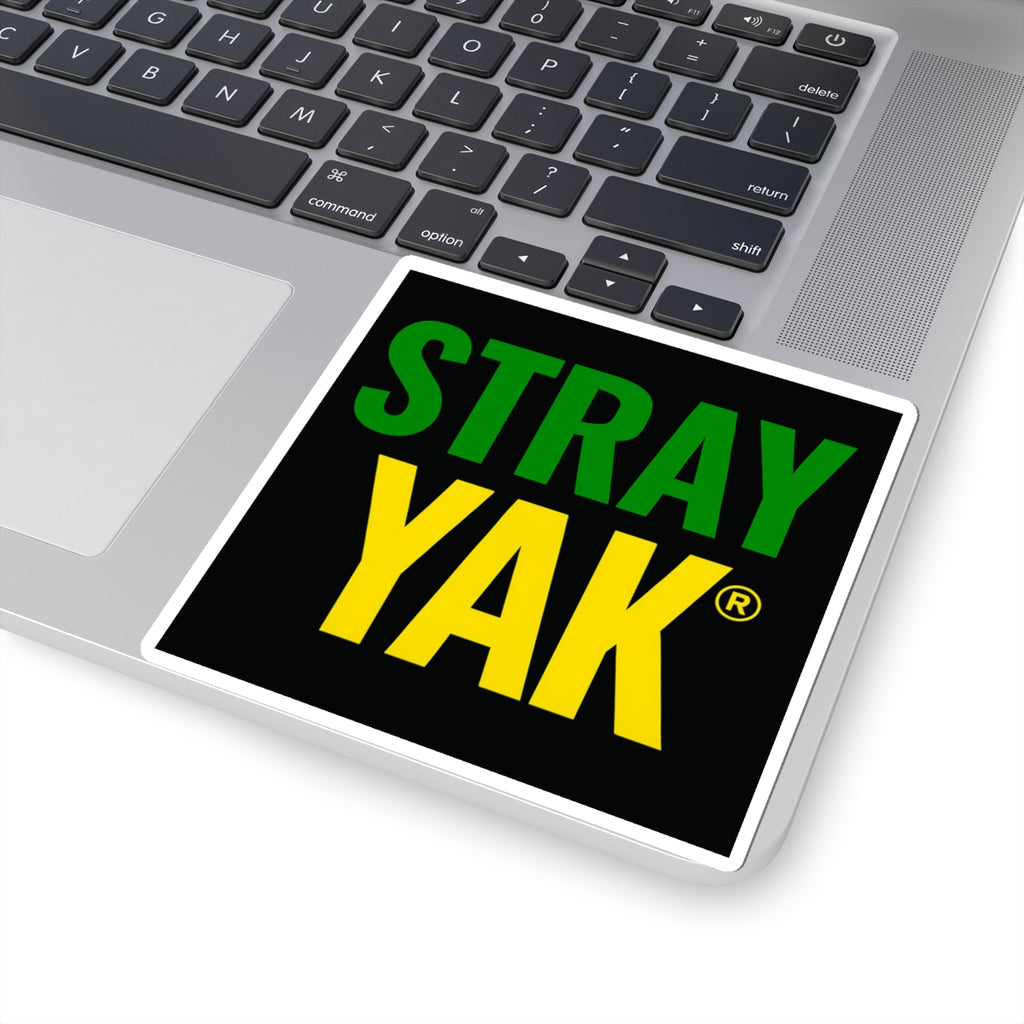 Stray Yak Kiss-Cut Stickers - Fun Vinyl Decals for Laptops, Water Bottles, and Scrapbooking
