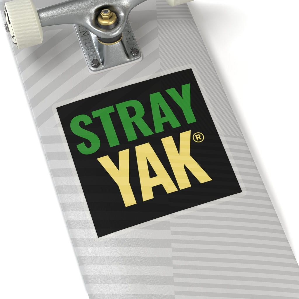 Stray Yak Kiss-Cut Stickers - Fun Vinyl Decals for Laptops, Water Bottles, and Scrapbooking