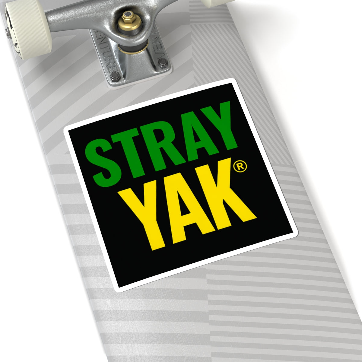 Stray Yak Kiss-Cut Stickers - Fun Vinyl Decals for Laptops, Water Bottles, and Scrapbooking
