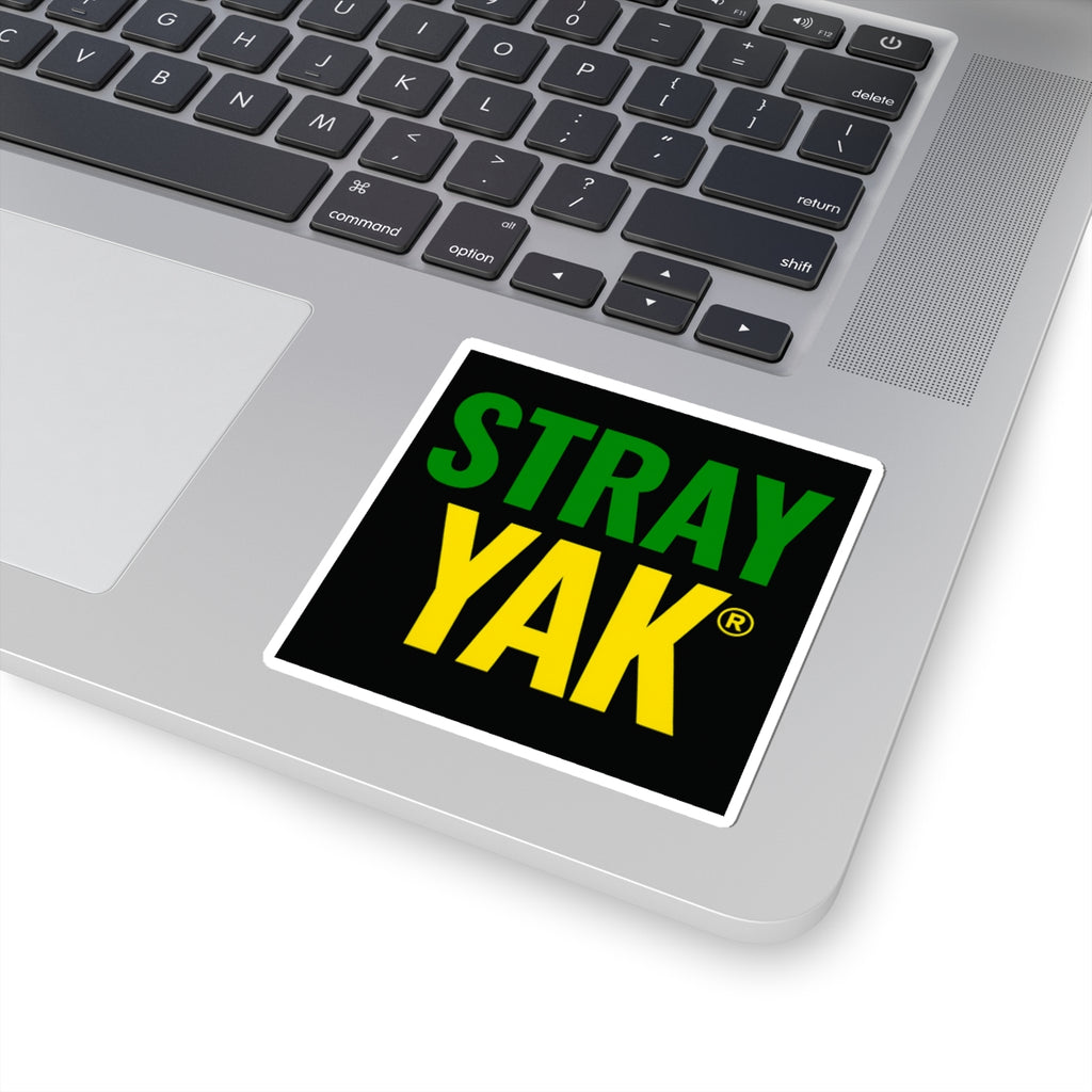 Stray Yak Kiss-Cut Stickers - Fun Vinyl Decals for Laptops, Water Bottles, and Scrapbooking