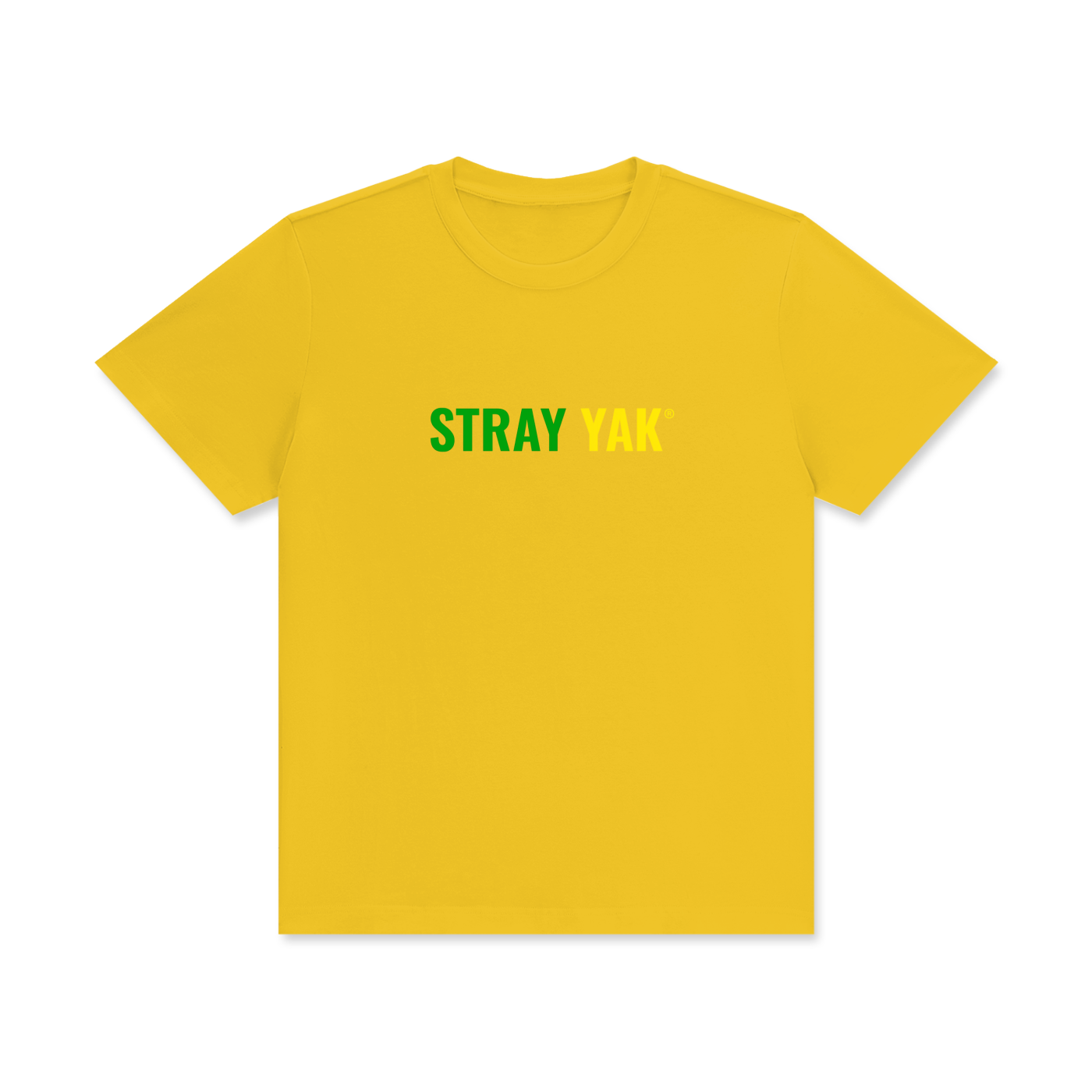 Stray Yak "Reverse Yeet" Unisex Classic Crew Neck Cotton T-Shirt