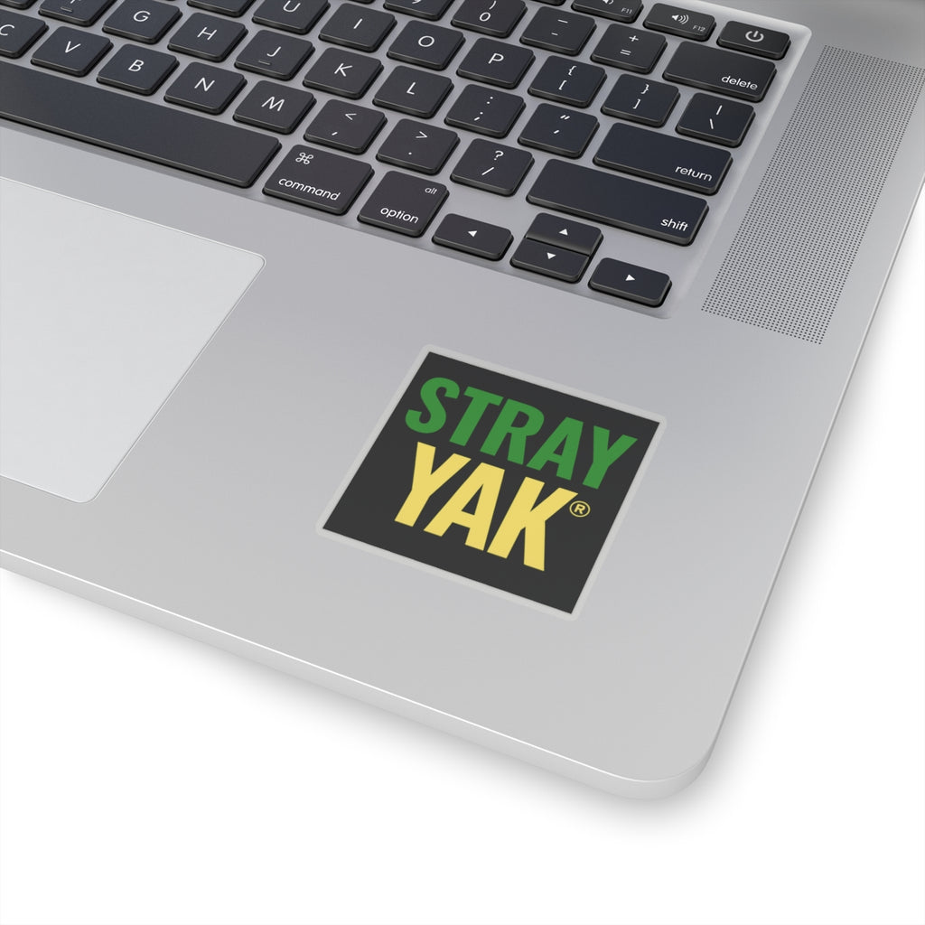Stray Yak Kiss-Cut Stickers - Fun Vinyl Decals for Laptops, Water Bottles, and Scrapbooking