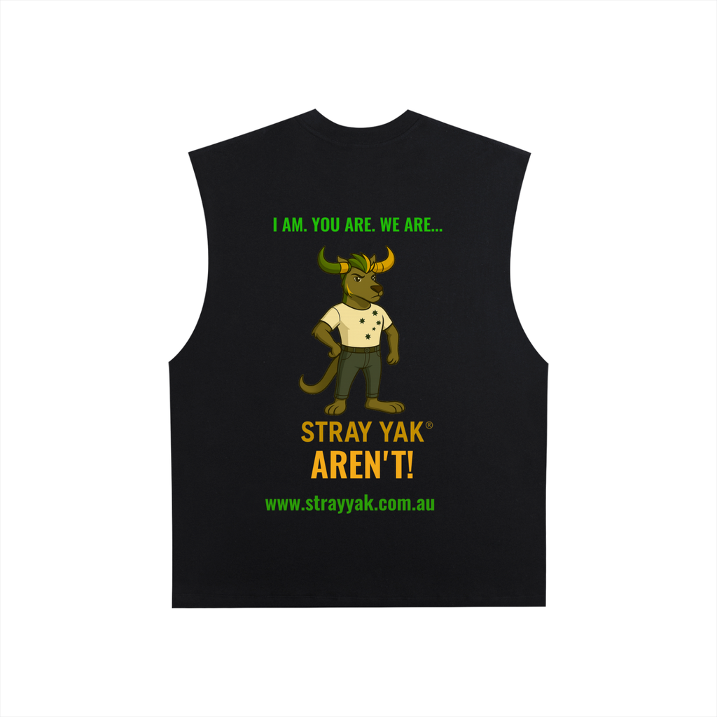 Stray Yak "Ego" Reverse Yeet Muscle Shirt/Tank Top