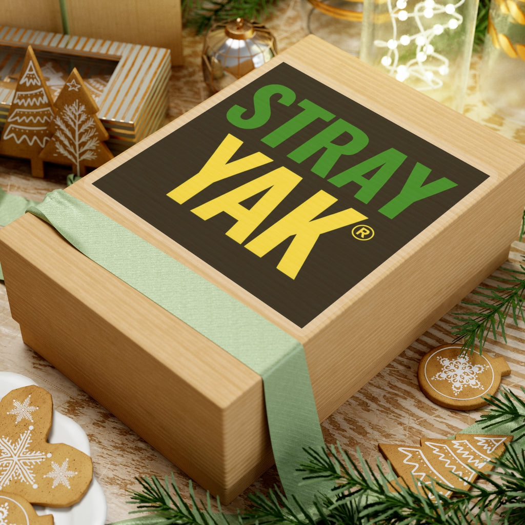 Stray Yak Kiss-Cut Stickers - Fun Vinyl Decals for Laptops, Water Bottles, and Scrapbooking