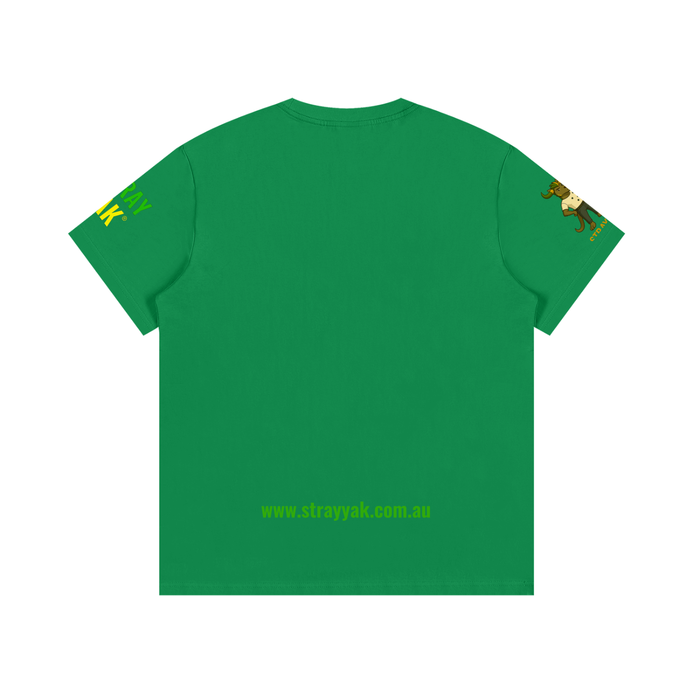 Stray Yak Yeah Nah "Sidearm Yeet" Essential Cotton T-Shirt