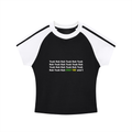 Stray Yak Raglan Yeah Nah "Femme Yeet Reverse"  Raglan Sleeve T-Shirt