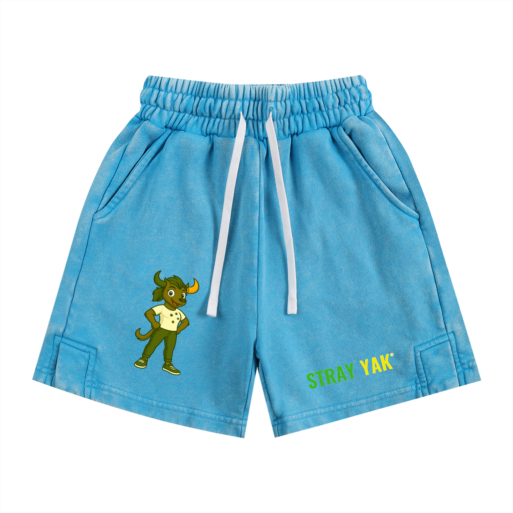 Stray Yak "Young Yeet" Kids' Shorts