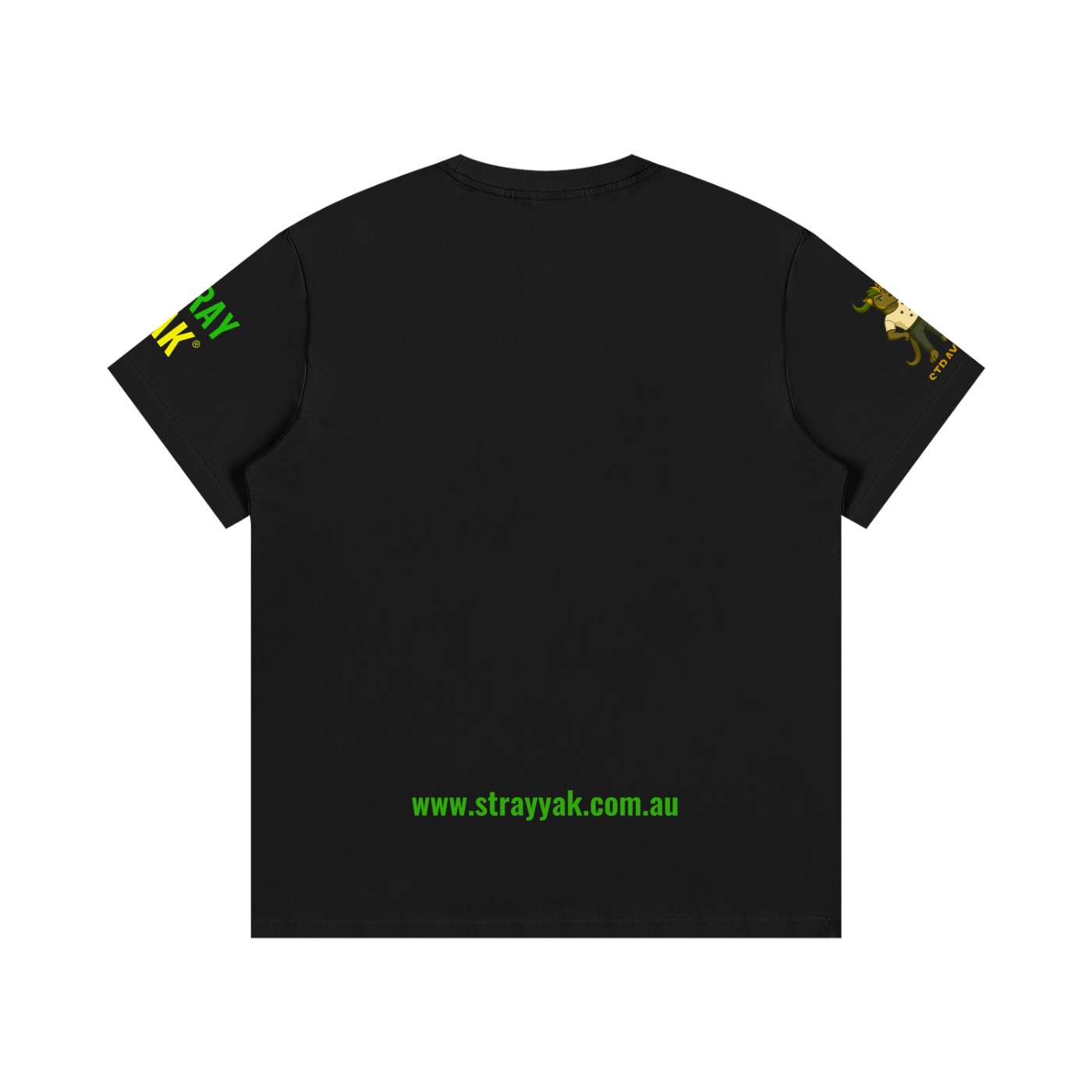 Stray Yak Yeah Nah "Sidearm Yeet" Essential Cotton T-Shirt