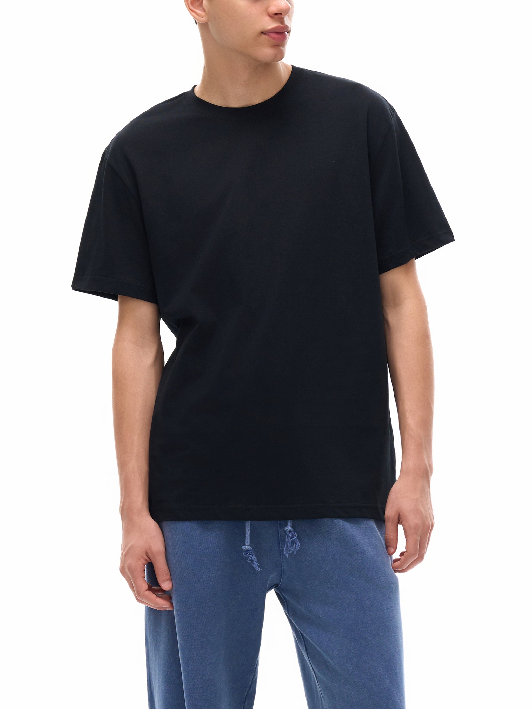 Stray Yak Yeah Nah "Sidearm Yeet" Essential Cotton T-Shirt