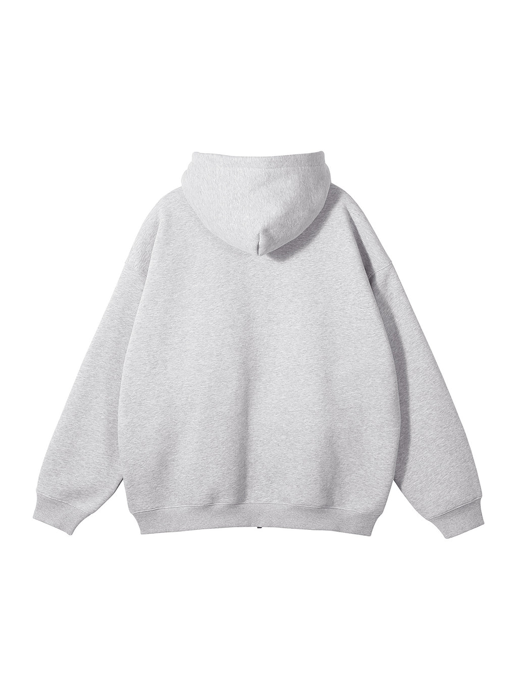 Stray Yak Double Zip-Through Essential Reverse Yeet "Ego" Fleece Hoodie