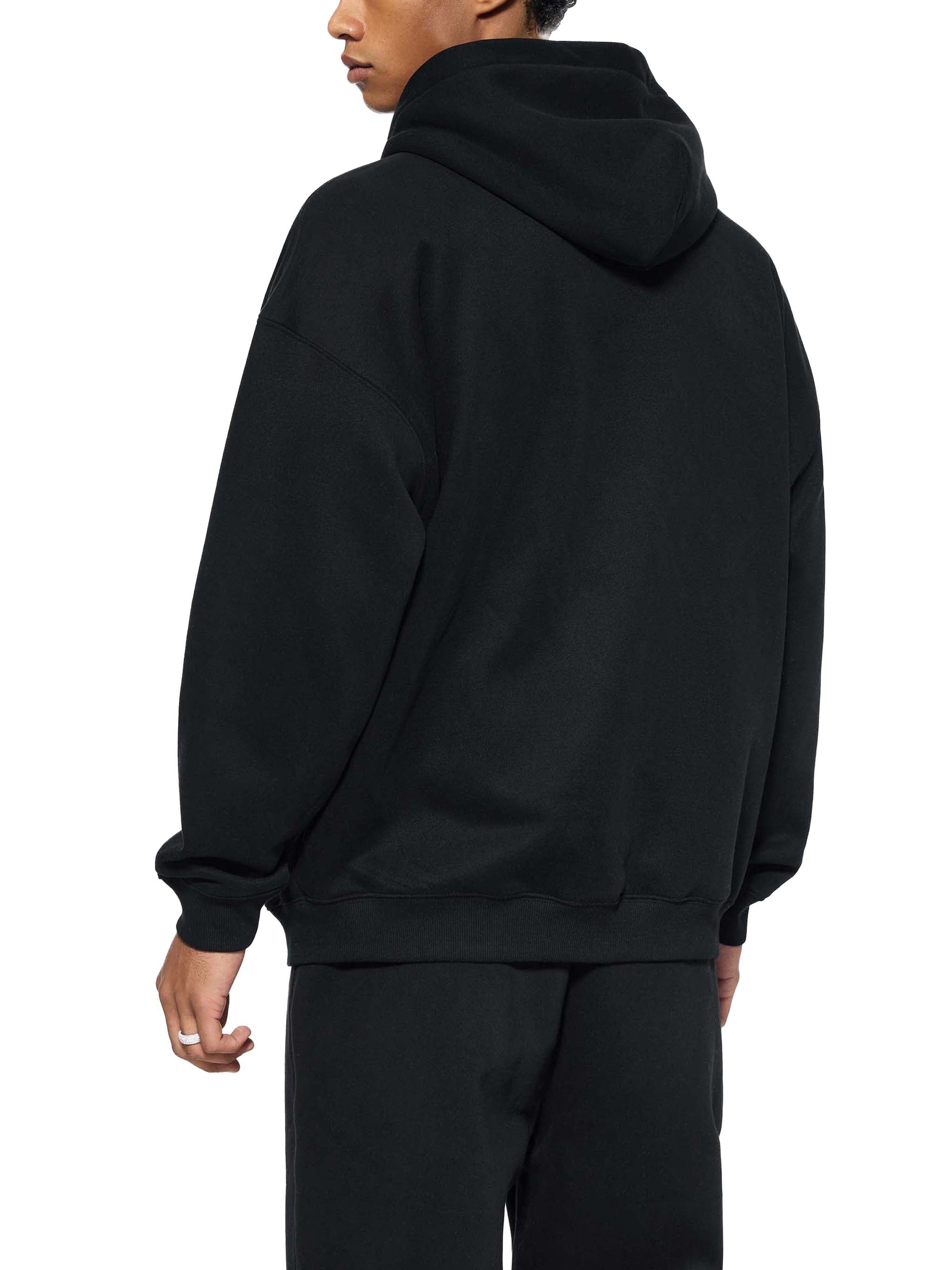 Stray Yak Double Zip-Through Essential Reverse Yeet "Ego" Fleece Hoodie