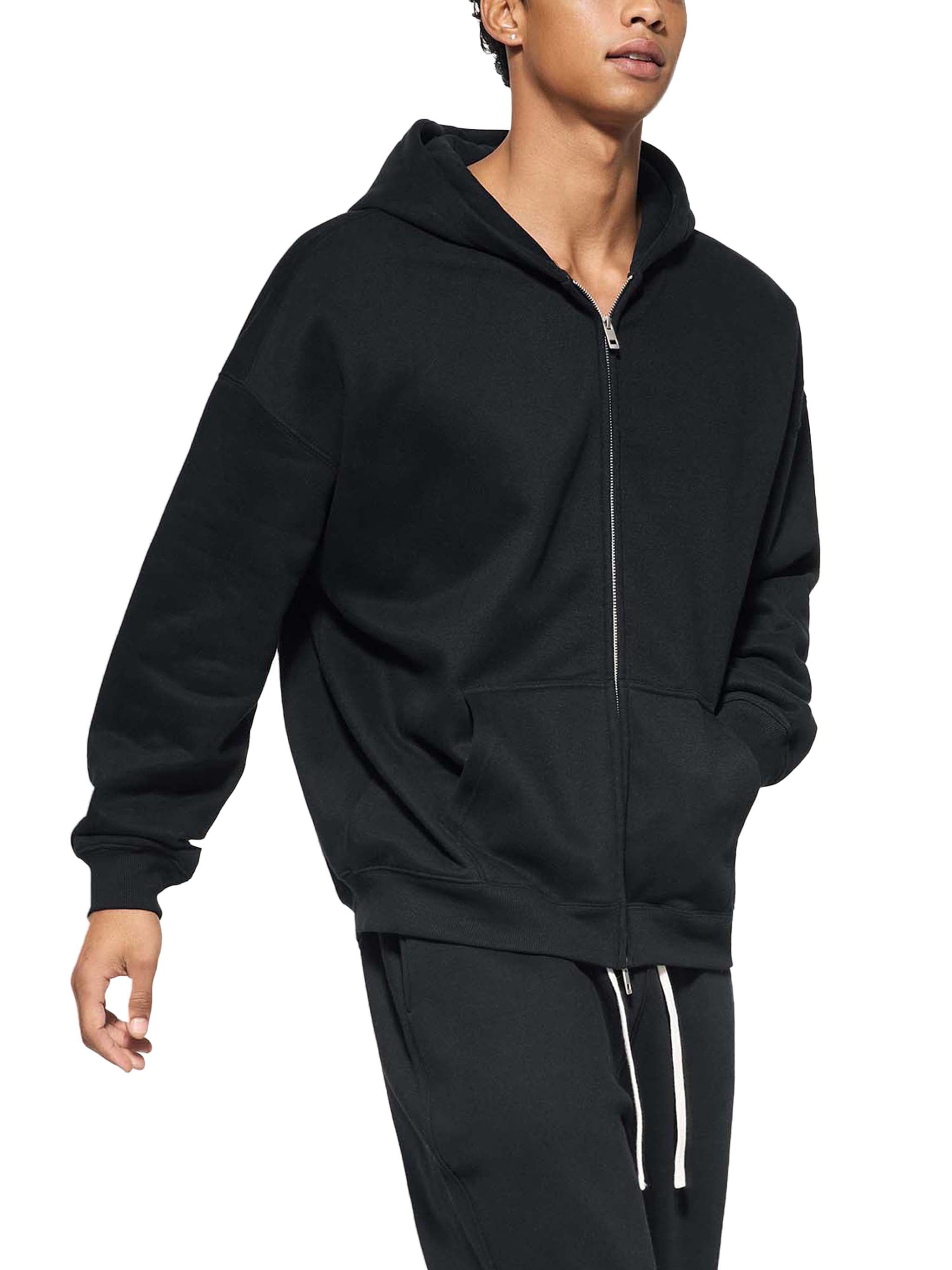Stray Yak Double Zip-Through Essential Reverse Yeet "Ego" Fleece Hoodie