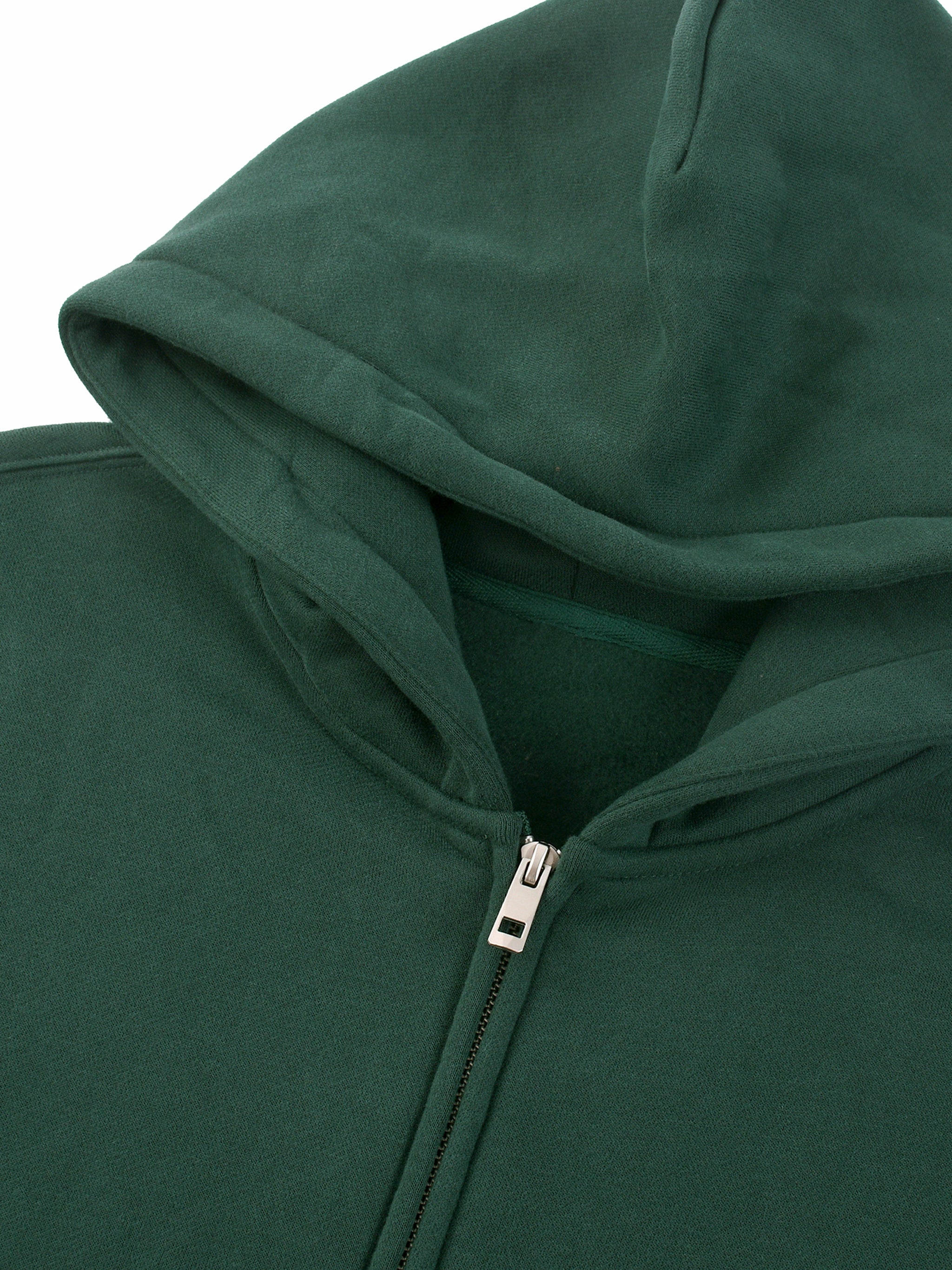 Stray Yak Double Zip-Through Essential Reverse Yeet "Ego" Fleece Hoodie