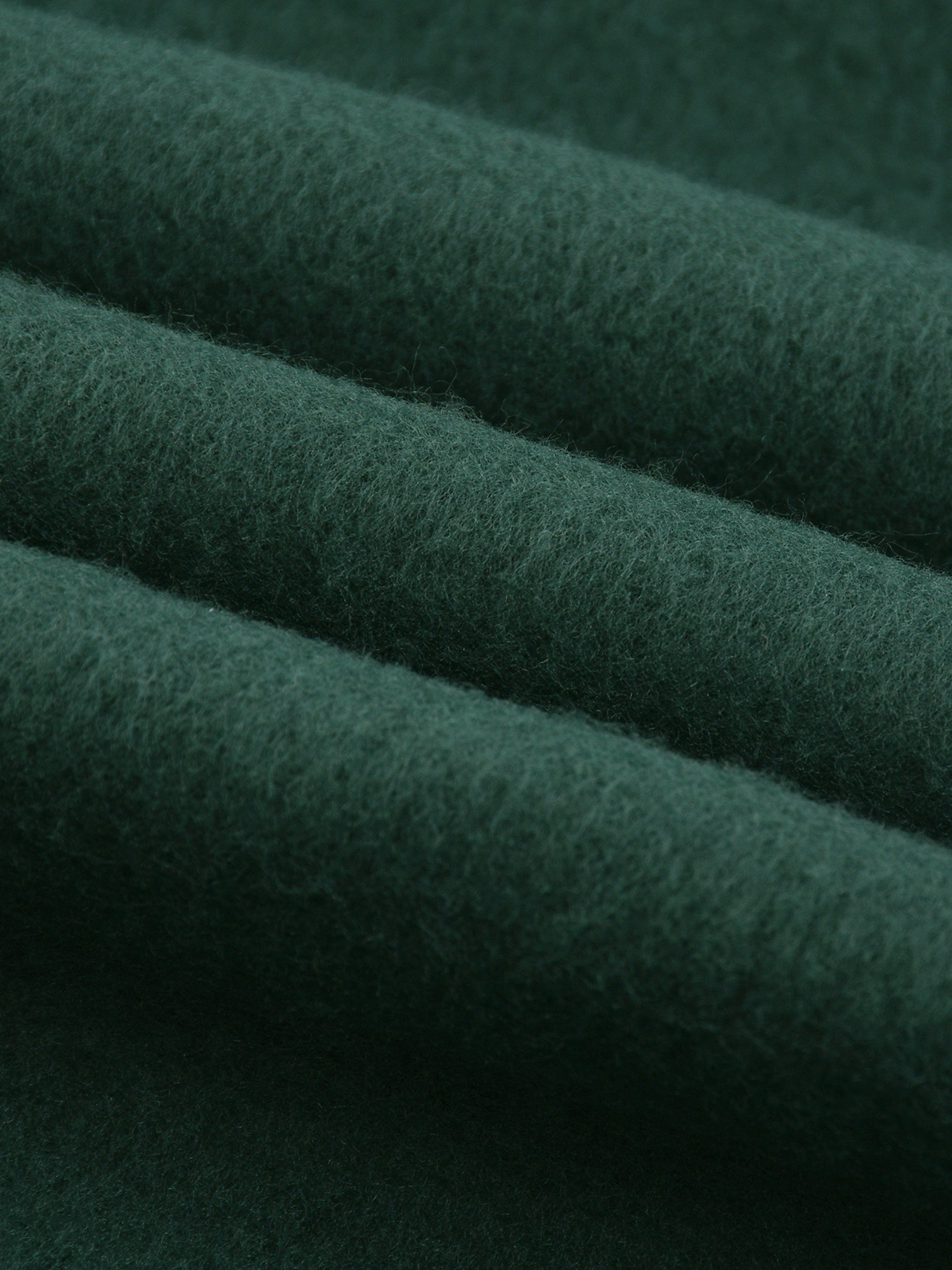 Stray Yak Double Zip-Through Essential Reverse Yeet "Ego" Fleece Hoodie